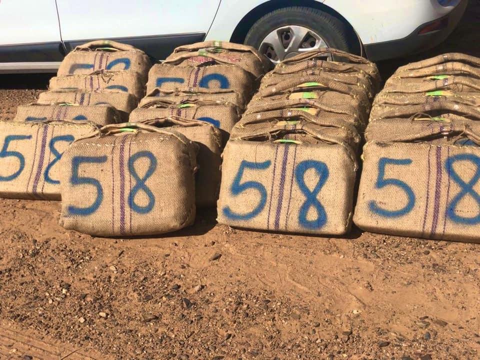 إحباط عملية تهريب طنين و490 كلغ من مخدر الشيرا قرب المحمدية