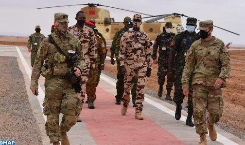 ”الأسد الإفريقي 2021” ملاحظون عسكريون من حوالي 13 دولة يتابعون تداريب ميدانية بكاب درعة