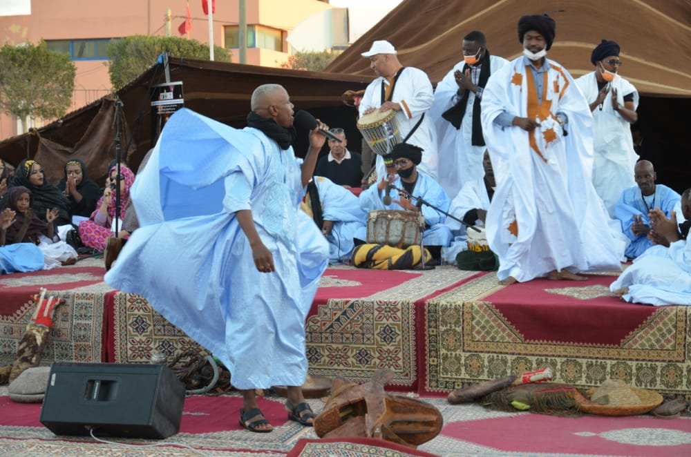 بالصوت والصورة ..العيون ..في اول أيام فعاليات النسخة الثامنة للمهرجان الدولي للمديح النبوي