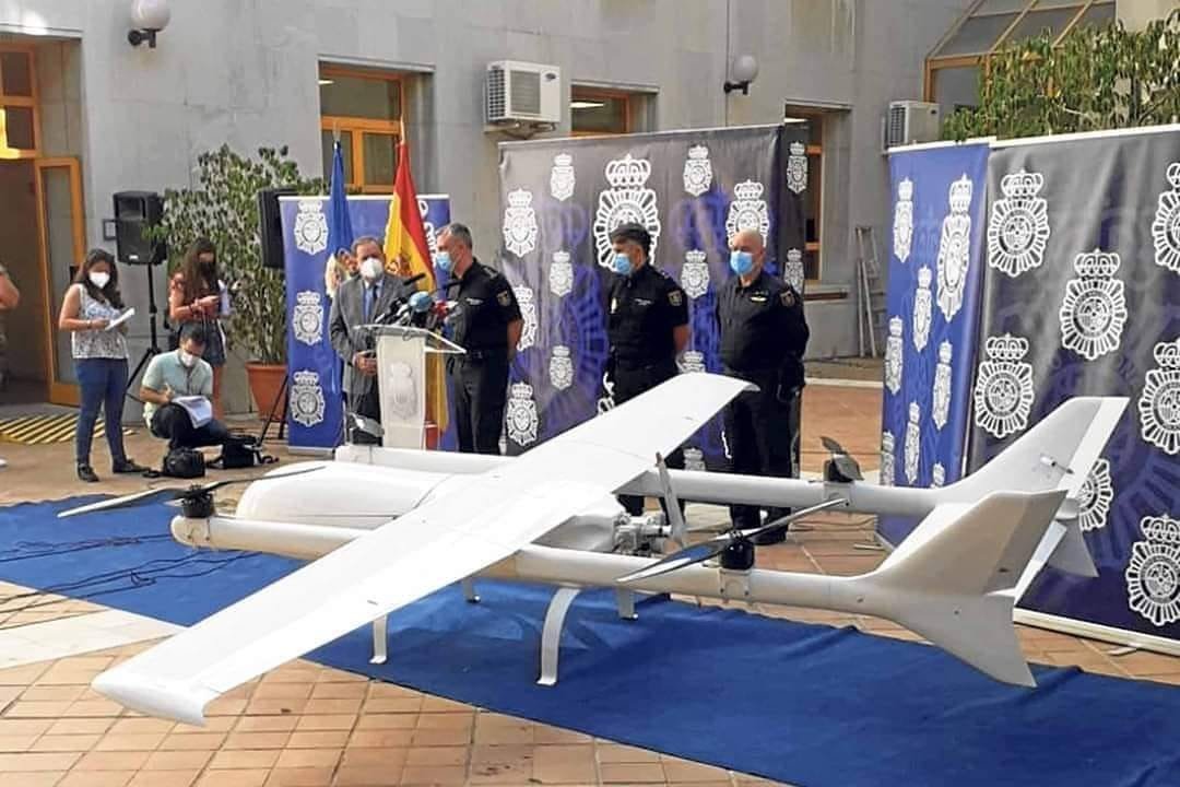 حجز “طائرة درون” متطورة تهرب المخدرات من المغرب نحو اسبانيا