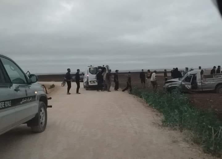 كانوا عائدين من حفل زفاف ضواحي آسفي.. إصابة 18 شخصا في حادثة سير خطيرة