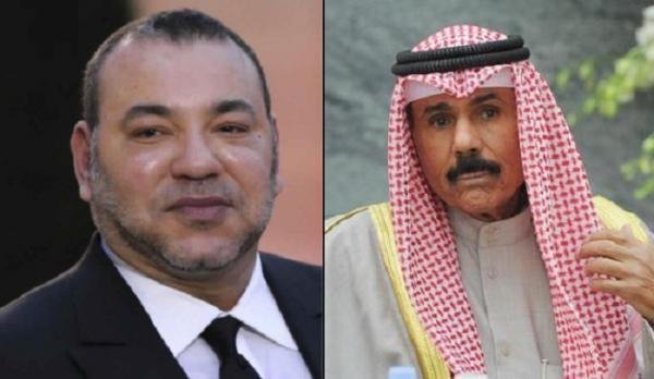 أمير الكويت للملك محمد السادس: معتزون بالأواصر الأخوية بين أسرتينا وبلدينا