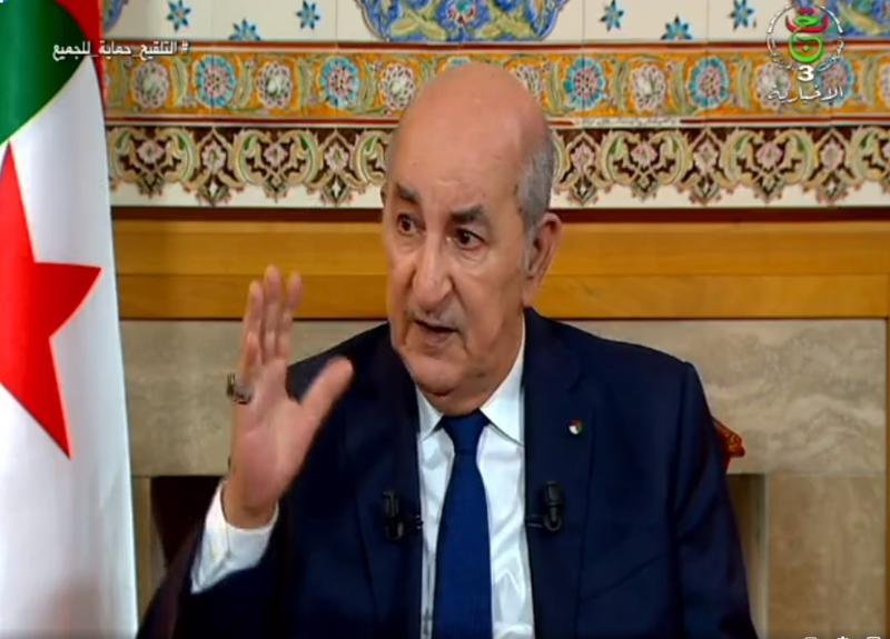 الرئيس الجزائري يصف تصريح هلال بشأن مصير شعب القبائل بالخطير