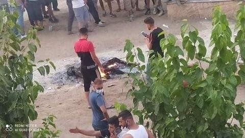 مؤلم  .. قتل شاب وإحراق جثته في الجزائر بعد اتهامه” بطلانا ” بإشعال الحرائق