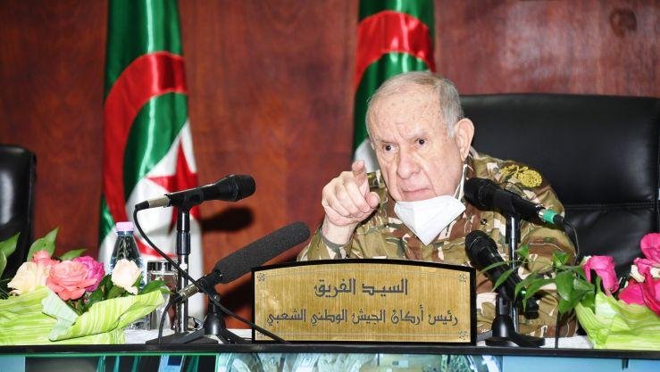 شنقريحة ينفث سموم العداء ضد المغرب ويدعم انفصال الصحراء !