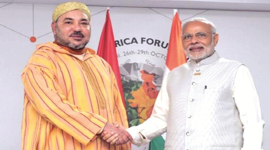 جلالة الملك يهنئ الرئيس الهندي بمناسبة عيد استقلال بلاده