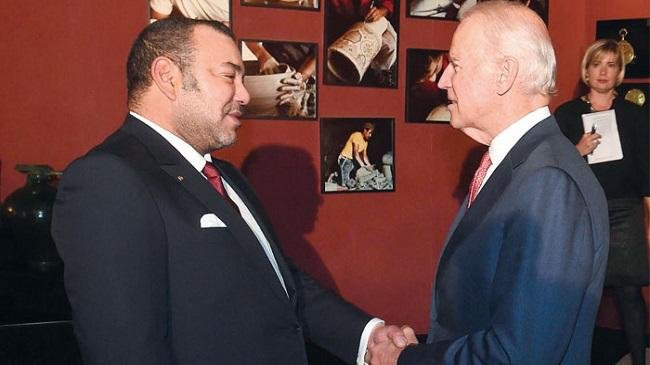 برقية تعزية ومواساة من جلالة الملك إلى الرئيس الأمريكي على إثر الخسائر التي خلفها إعصار إيدا