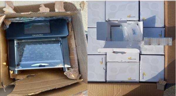 حجز آلاف وحدات الكشف عن فيروس “كورونا” بميناء طنجة