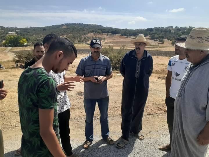 ساكنة إقليم وزان تنتفض على مظاهر الغش والفساد الذي يرافق الإصلاحات في غياب تام للمسؤولين   