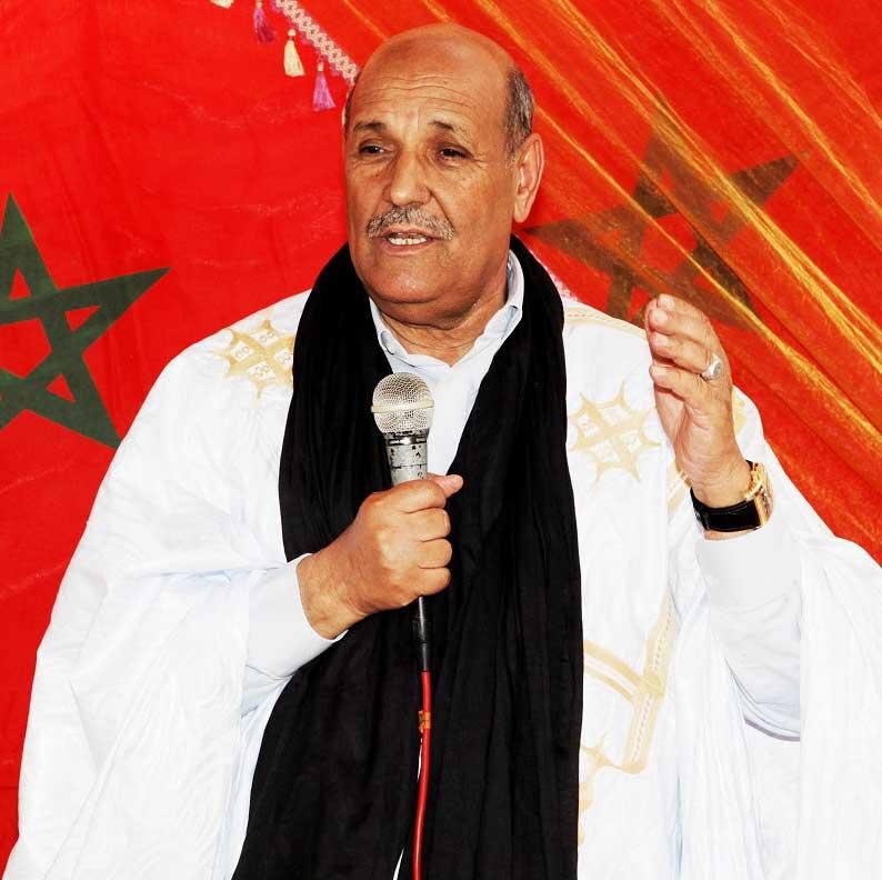 حمدي ولد الرشيد ..  الرجل البارز في الحياة السياسية بالصحراء المغربية
