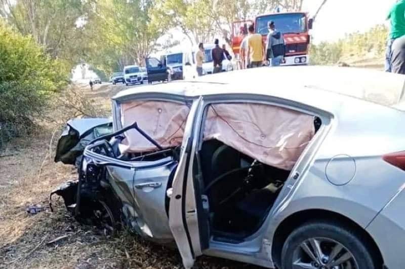 منهم دركيان..حادثة سير مروعة تقتل 4 أشخاص في القصر الكبير‎‎