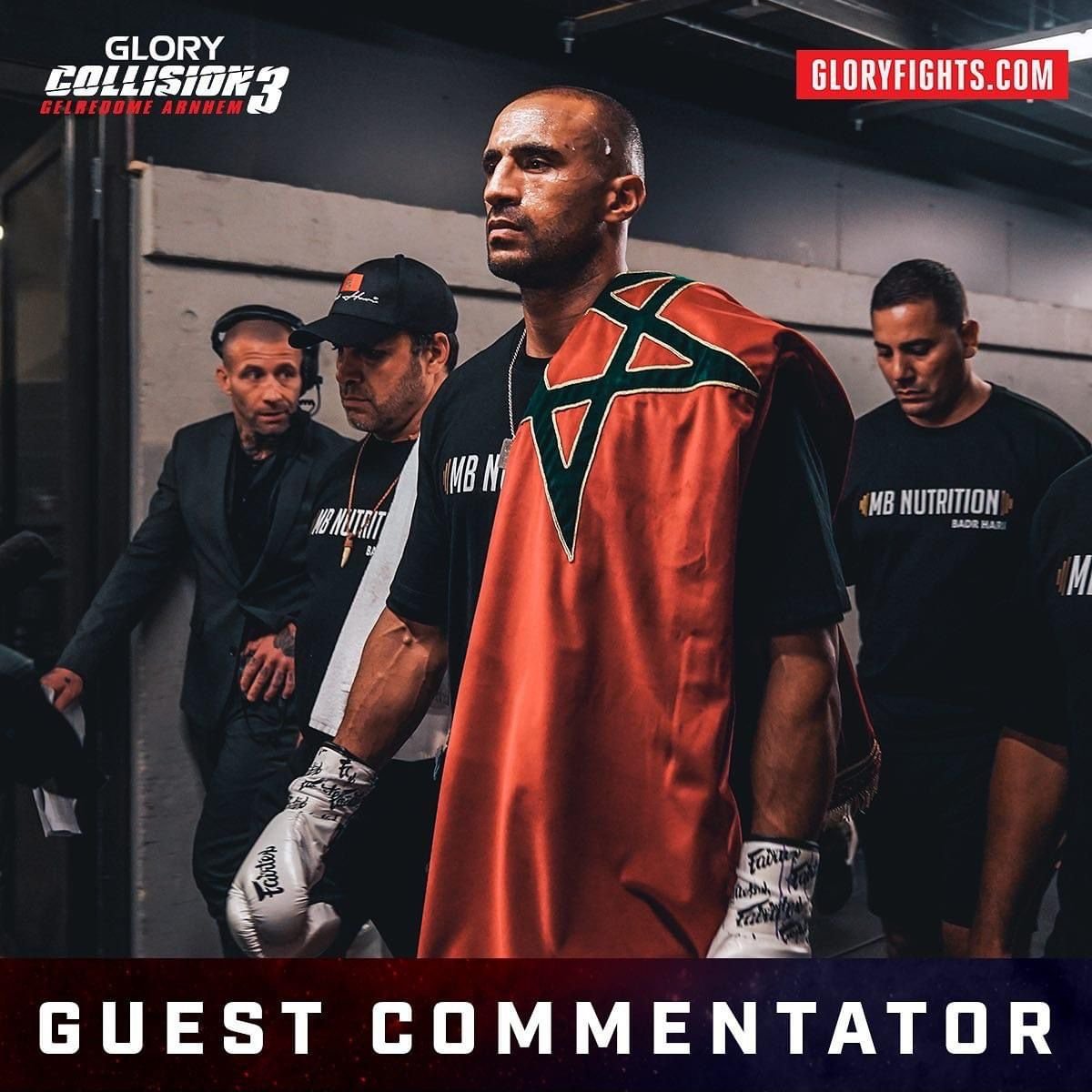 البطل العالمي المغربي ”هاري ”يعود من جديد للحلبة من بوابة “glory collision 3”