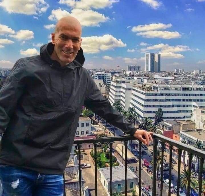 زيدان يقضي جزء من عطلته بمدينة الدارالبيضاء