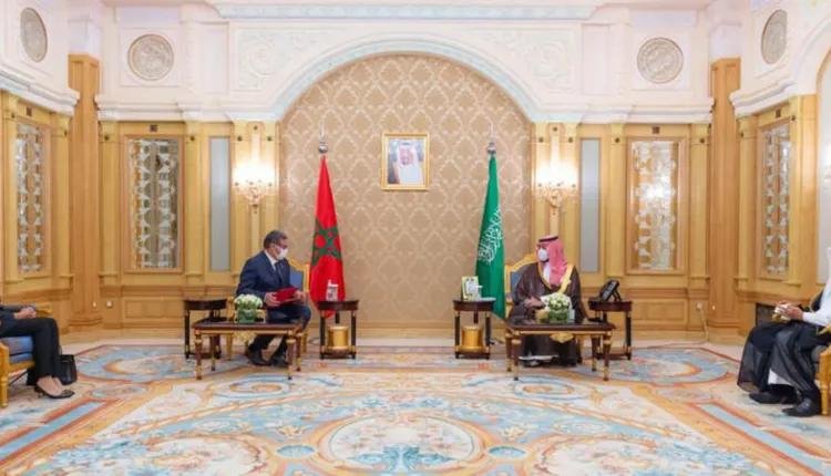 أخنوش يسلم ولي العهد السعودي رسالة خطية من الملك محمد السادس