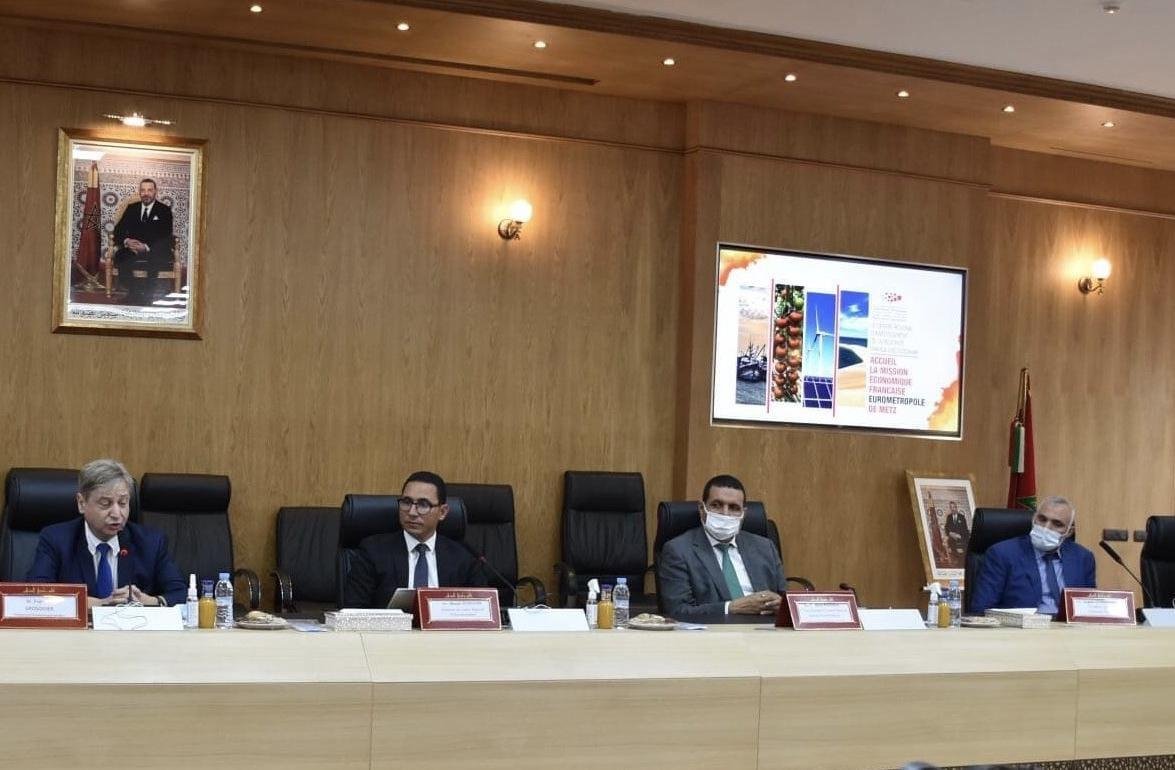 الداخلة.. المركز الجهوي للاستثمار يستقبل بعثة رجال أعمال فرنسيين