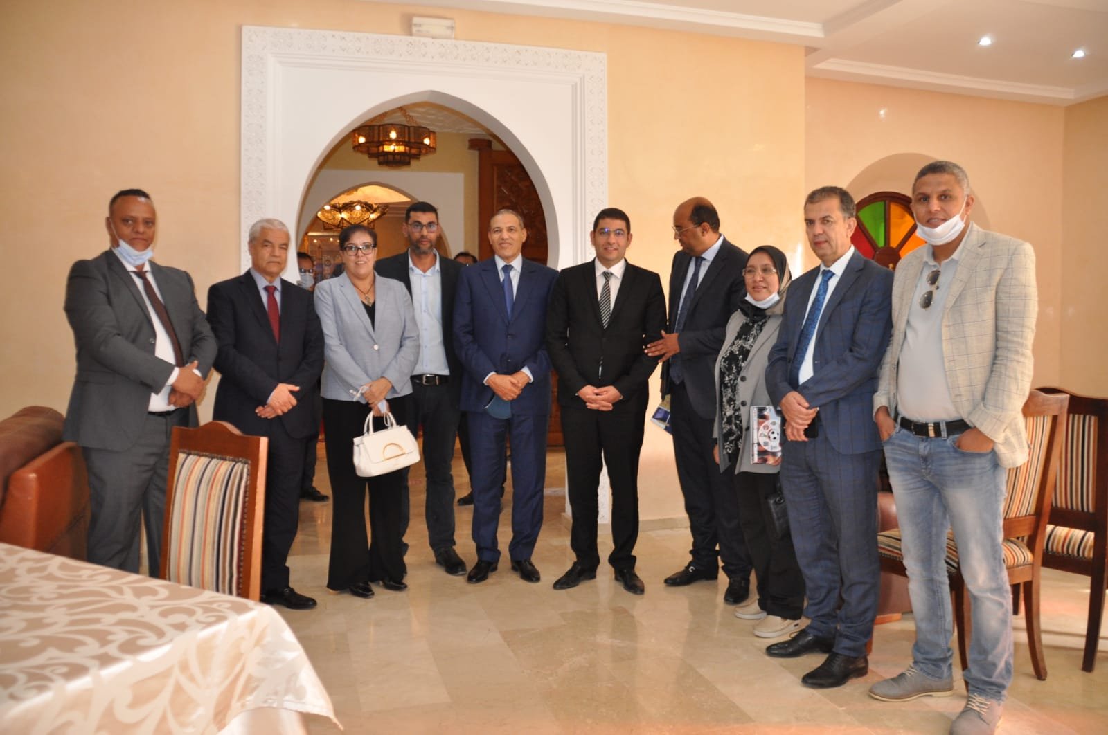 المهدي بنسعيد يستقبل رئيس الفرع الجهوي لفدرالية الناشرين الصحف بالعيون..التفاصيل