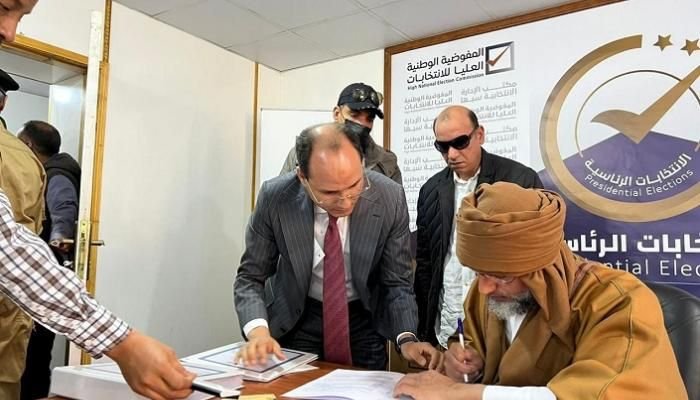 سيف الإسلام القذافي قدم ترشيحه للانتخابات الرئاسية في ليبيا