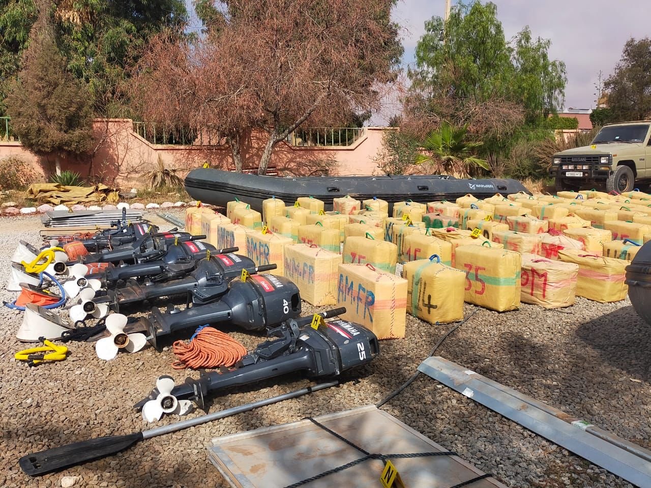 تفكيك شبكة إجرامية للتهريب الدولي للمخدرات من سواحل إقليم سيدي افني في اتجاه جزر الكناري