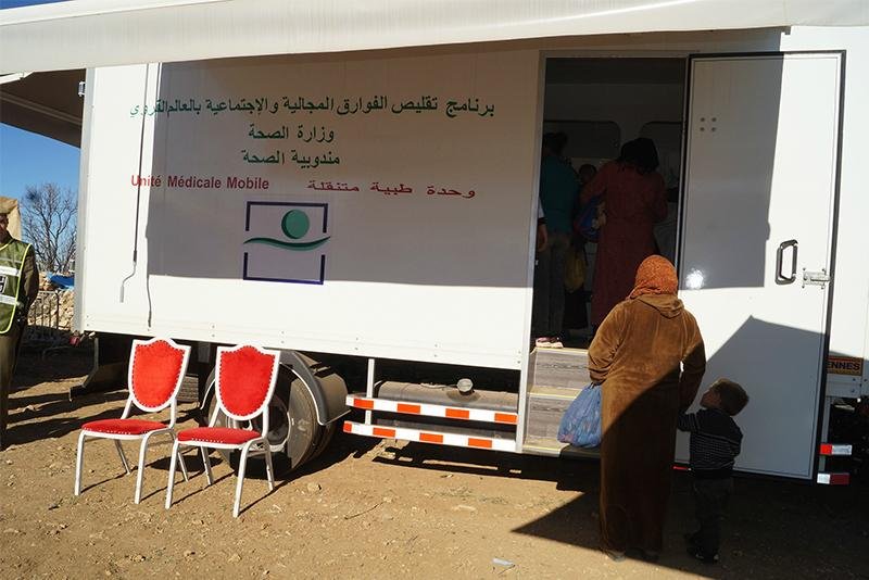 أزيلال : مندوبية الصحة تنظم وحدات طبية وفرقاً متنقلة لفائدة 1545من ساكنة المناطق المتضررة من موجة البرد