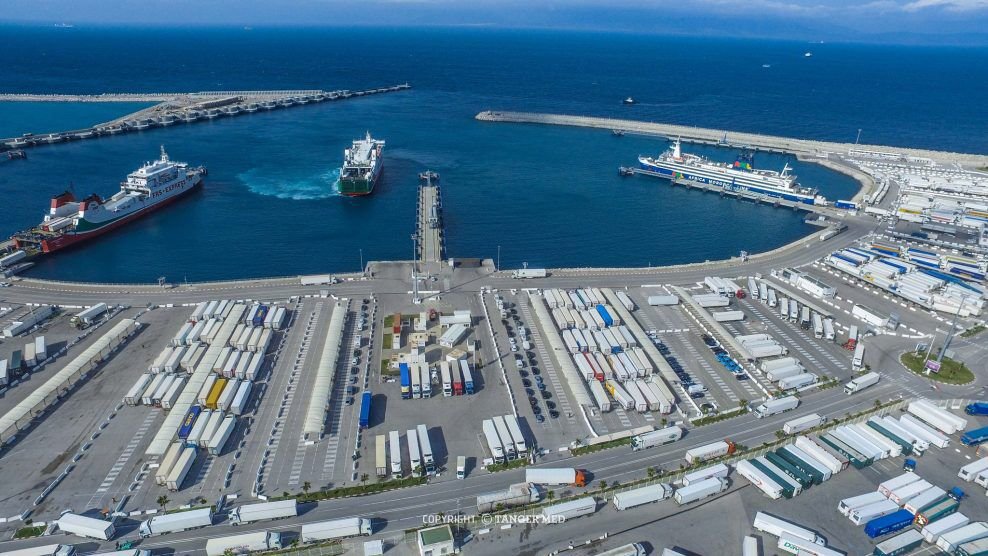 قلق إسباني من أشغال توسعة المركب المينائي طنجة المتوسط