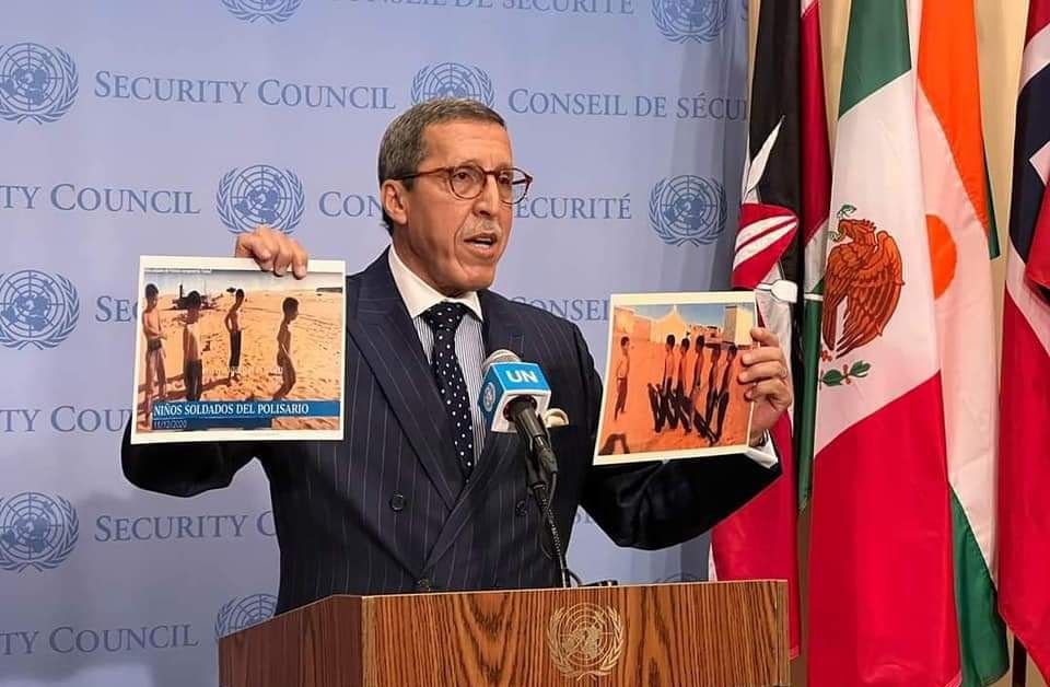 هلال ..يستنكر أمام طلبة من جامعة هارفارد، التجنيد العسكري للأطفال من طرف ميليشيات “البوليساريو”