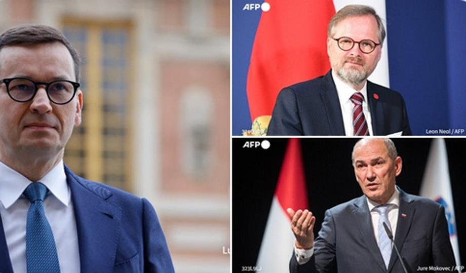 رؤساء حكومات بولندا وتشيكيا وسلوفينيا يزورون كييف الثلاثاء