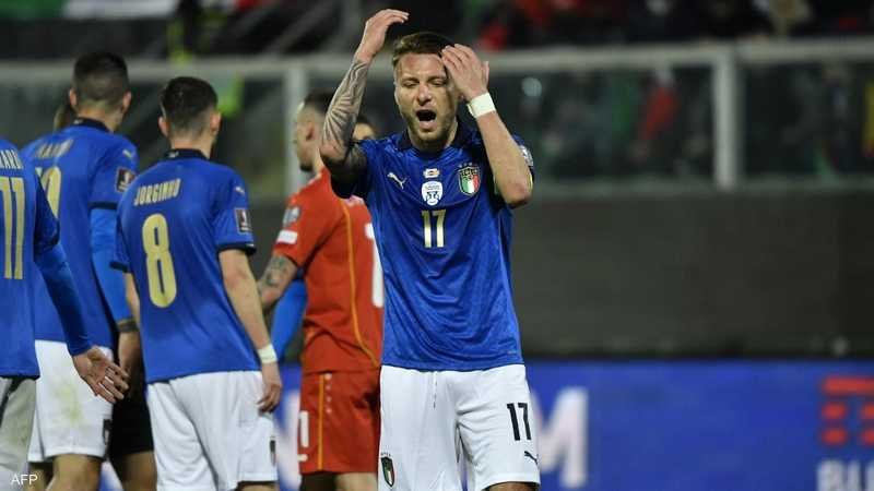 ايطاليا تفشل في بلوغ المونديال للمرة الثانية على التوالي