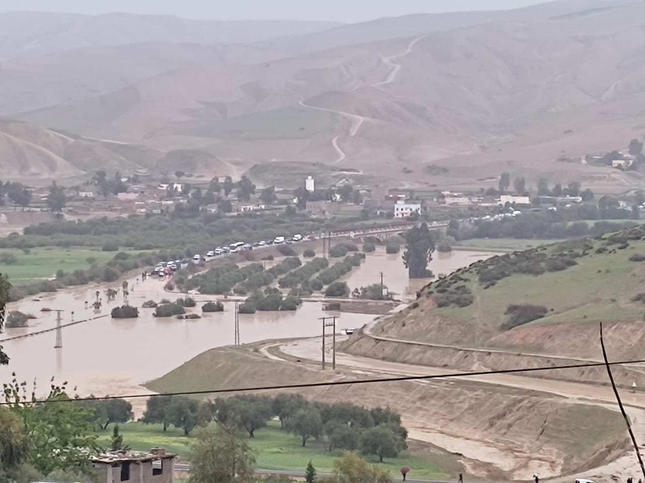 خطير…فقدان 3 مستخدمين بالطريق السيار بصفرو وزيغان