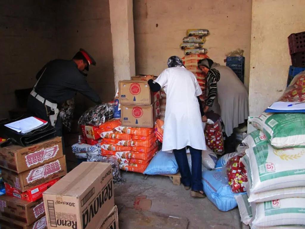 كانت في طريقها إلى موائد المغاربة..سلطات بني ملال تحجز منتجات فاسدة