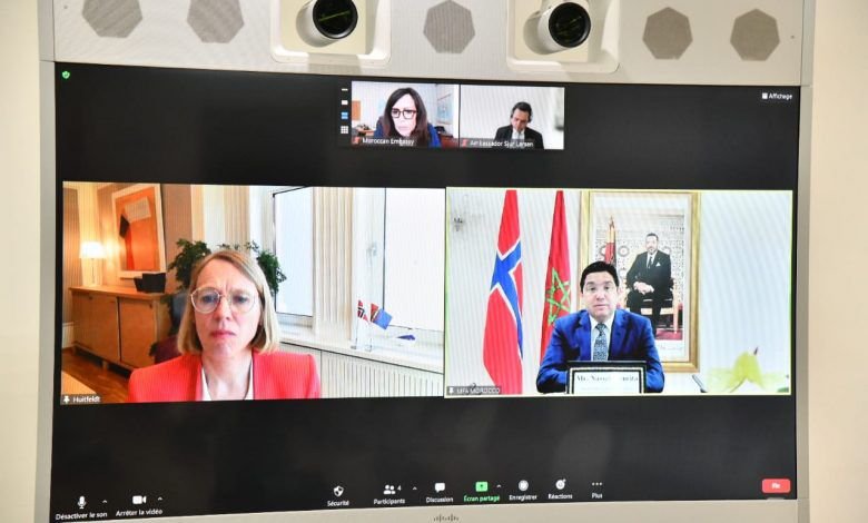 بوريطة يتباحث مع وزيرة الخارجية النرويجية