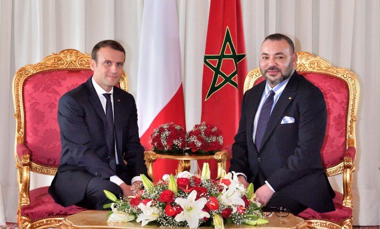 جلالة الملك محمد السادس يهنئ ماكرون على إعادة انتخابه رئيسا لفرنسا