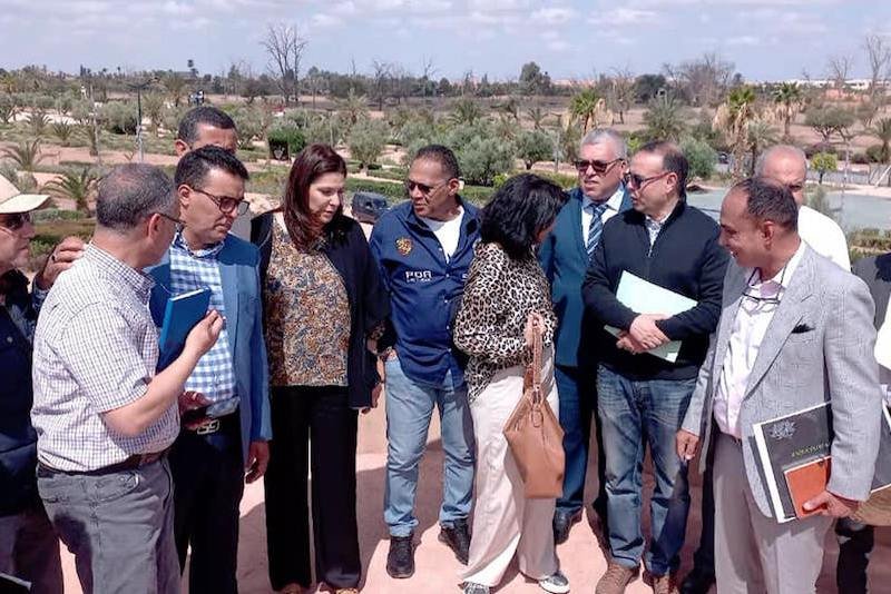 افتتاح منتزه مولاي الحسن بمراكش