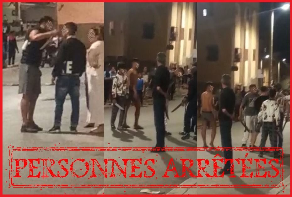 هذ شي ولا خطير..أمن السطات يتفاعل مع فيديو لأشخاص يتبادلون العنف باستعمال أسلحة بيضاء