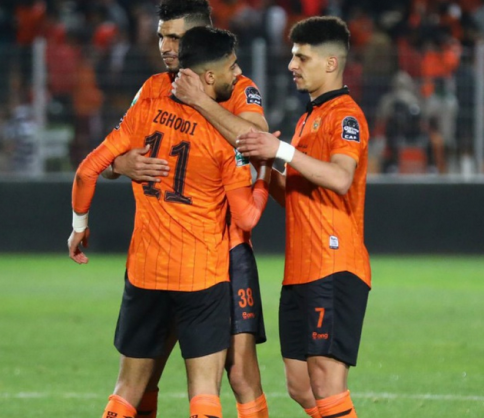 تشكيلة نهضة بركان في نهائي كأس الكاف