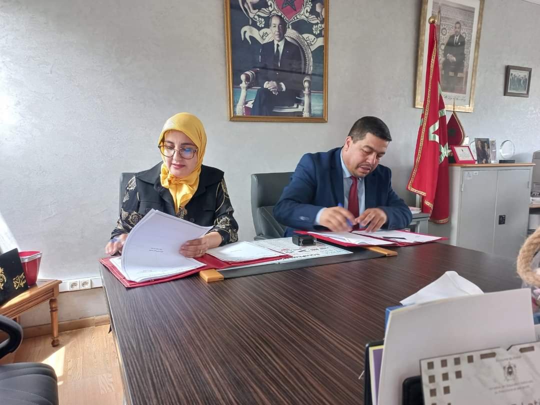 البيضاء..توقيع اتفاقية شراكة بين وزارة التربية الوطنية بعين الشق وجمعية بسمة في مجال التربية الدامجة