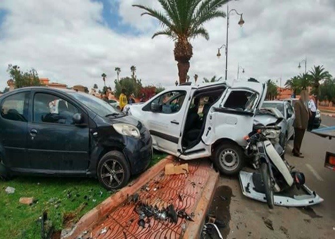 18 قتيلا و 2333 جريحا حصيلة حوادث السير بالمناطق الحضرية ‏خلال الأسبوع الماضي