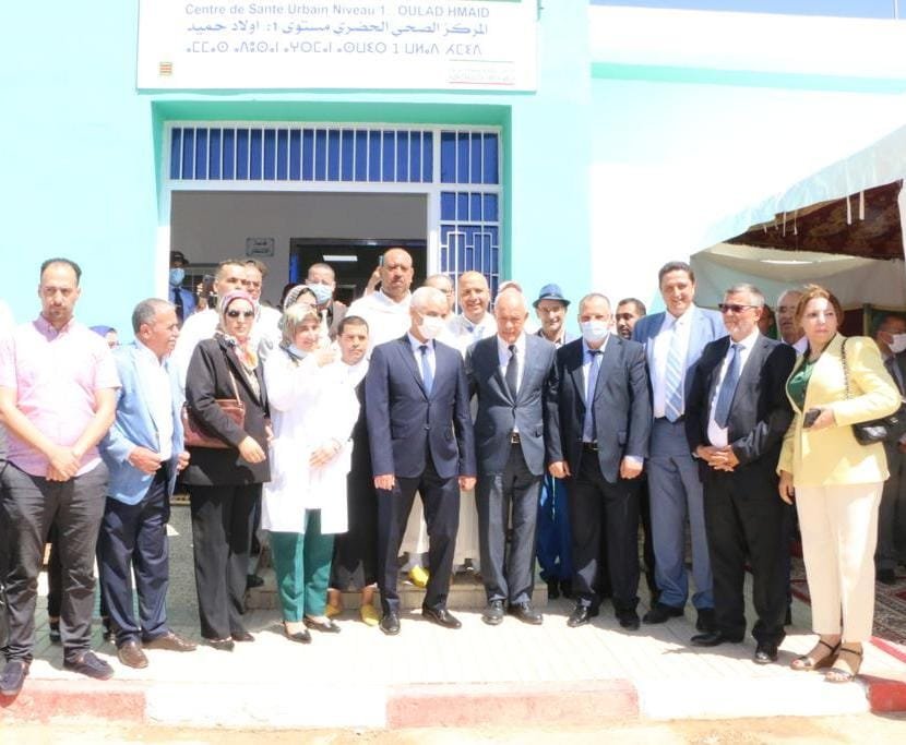 ٱيت الطالب يعطي انطلاقة خدمات المركز الصحي أولاد حمايد بالقصر الكبير