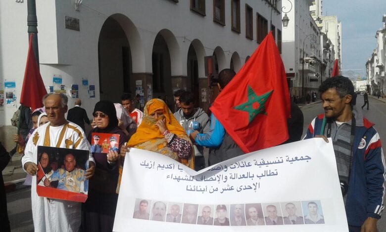 تنسيقية عائلات وأصدقاء ضحايا  أحداث إكديم ايزيك تؤكد تصديها لمحاولات ”تسييس الملف”