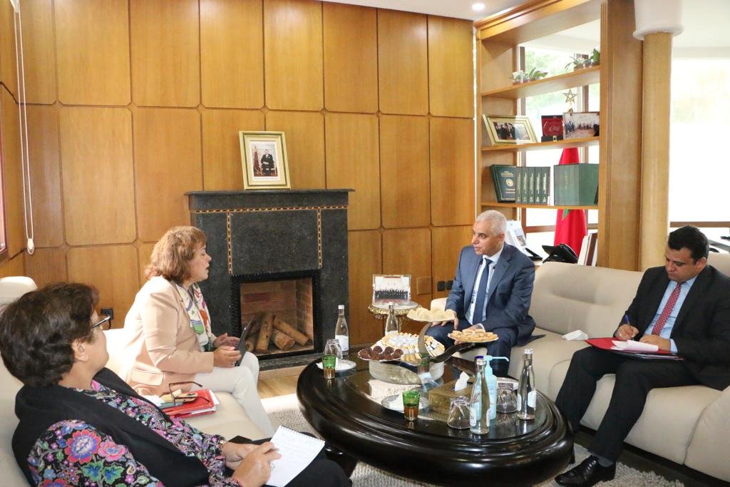 لقاء عمل يجمع الوزيران ٱيت الطالب وحيار لمواكبة الأشخاص في وضعية إعاقة وهشاشة