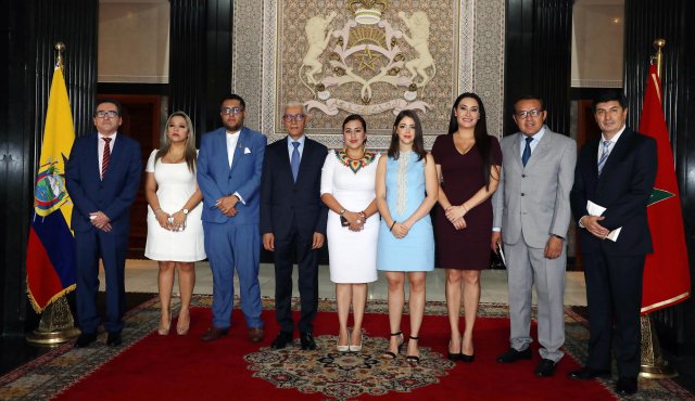 رئيس مجلس النواب يتباحث مع رئيس لجنة العلاقات الدولية بالجمعية الوطنية للإكوادور