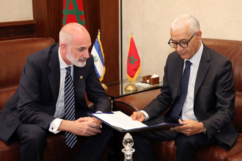 رئيس مجلس النواب يتباحث مع سفير جمهورية السلفادور بالمغرب