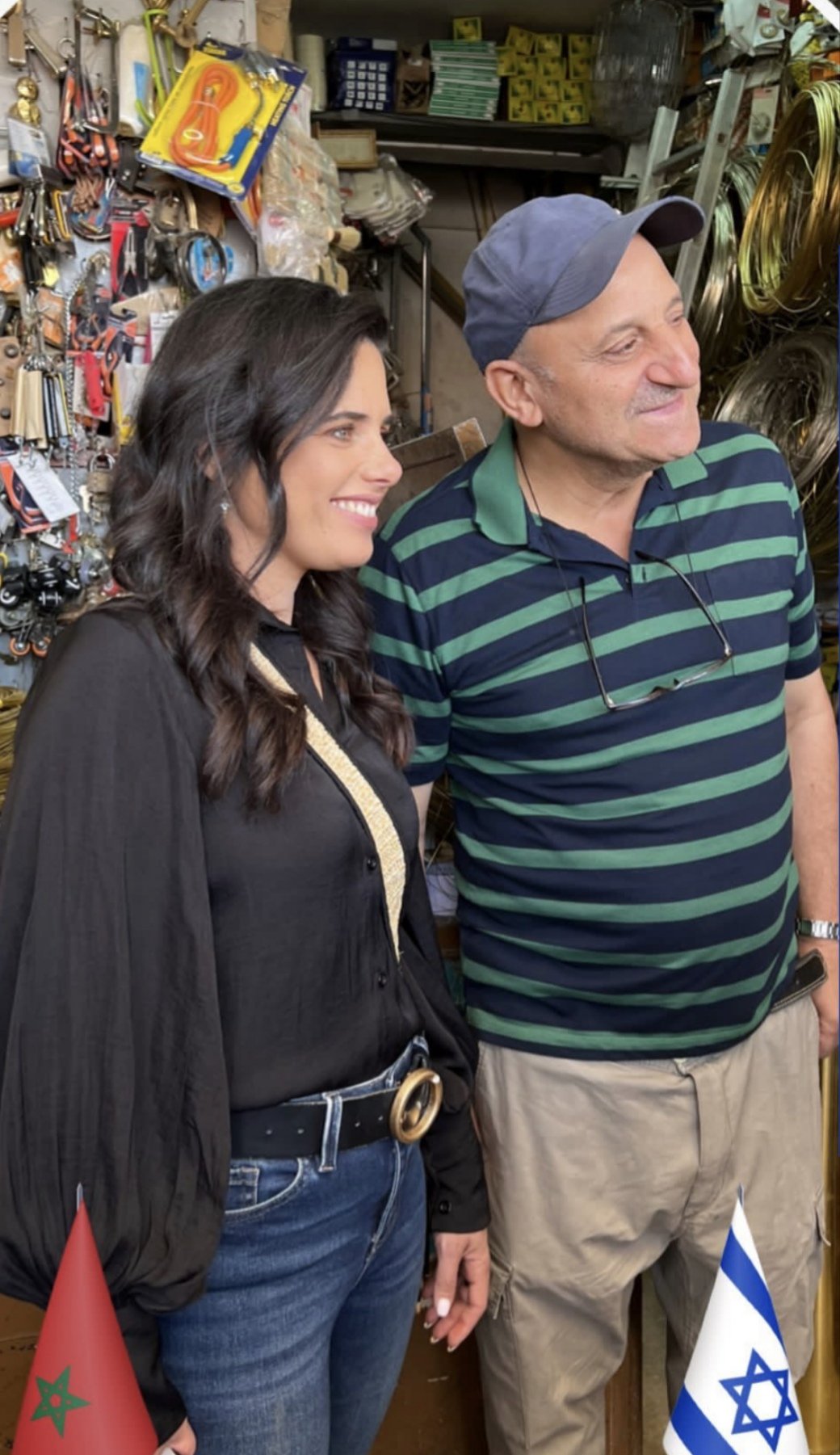 مراكش.. وزيرة الداخلية الإسرائيلية تخطف الأنظار بالقفطان المغربي