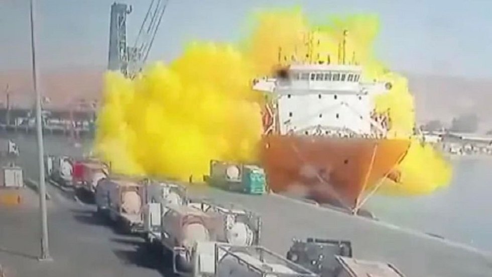 عشرات القتلى والمصابين في تسرب للغاز السام بالأردن