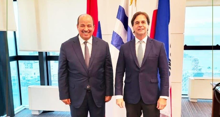 رئيس الأوروغواي يستقبل بمونتفيديو رئيس مجلس المستشارين المغربي