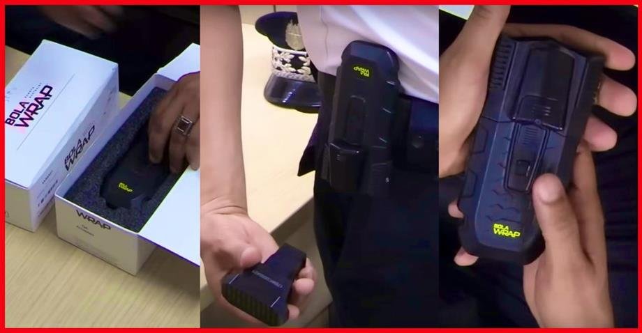 طنجة… الأمن يستعمل جهاز “BOLAWRAP” لأول مرة من أجل توقيف جانح