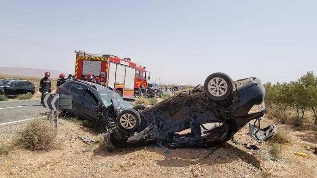 هذا عدد قتلى وجرحى حوادث السير بالمغرب خلال الأسبوع الماضي