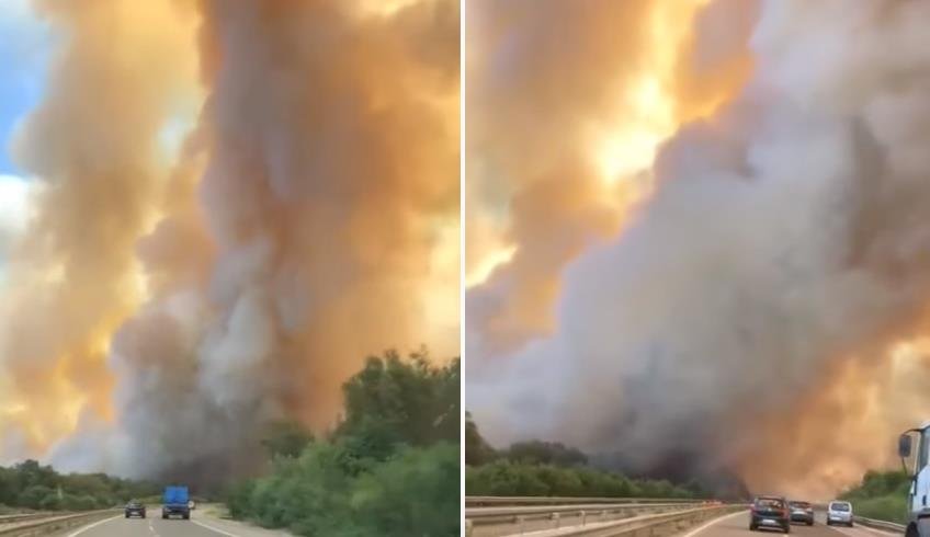 جهود متواصلة لاحتواء 4 حرائق غابات اندلعت على مستوى جهة طنجة-تطوان-الحسيمة