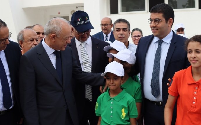 طنجة : افتتاح البرنامج الوطني للتخييم ”عطلة للجميع”