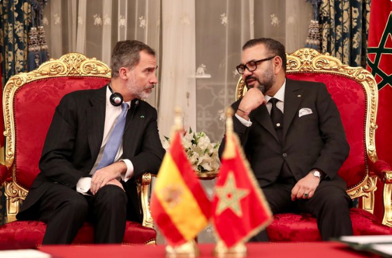 برقية تهنئة إلى جلالة الملك من العاهل الإسباني بمناسبة عيد العرش المجيد…