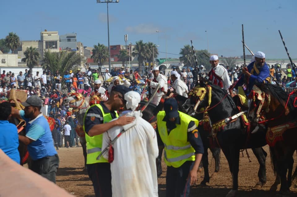 إصابات وسرقة وأعمال شغب بموسم  مولاي عبد الله أمغار